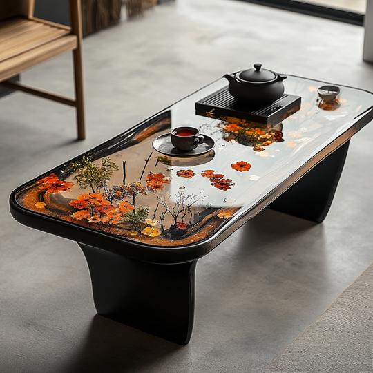 Epoxy Table, Live Edge Epoxy Table,  Resin River Table, 2505119509