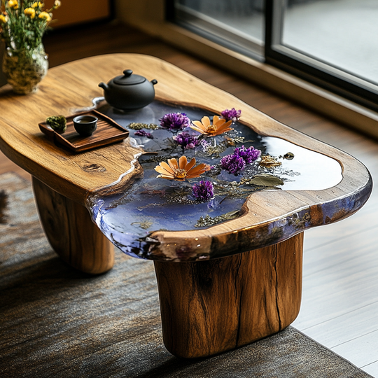 Epoxy Table, Live Edge Epoxy Table,  Resin River Table, 2505119510