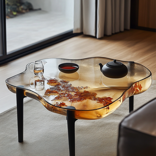 Epoxy Table, Live Edge Epoxy Table,  Resin River Table, 2505119512