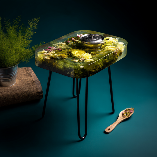 Epoxy Table, Live Edge Epoxy Table,  Resin River Table, 25050996025