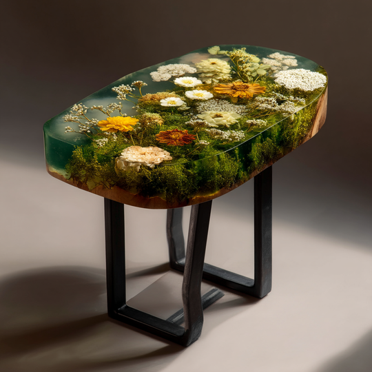Epoxy Table, Live Edge Epoxy Table,  Resin River Table, 25050996027