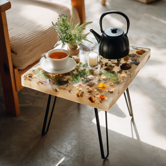Epoxy Table, Live Edge Epoxy Table,  Resin River Table, 25050996022