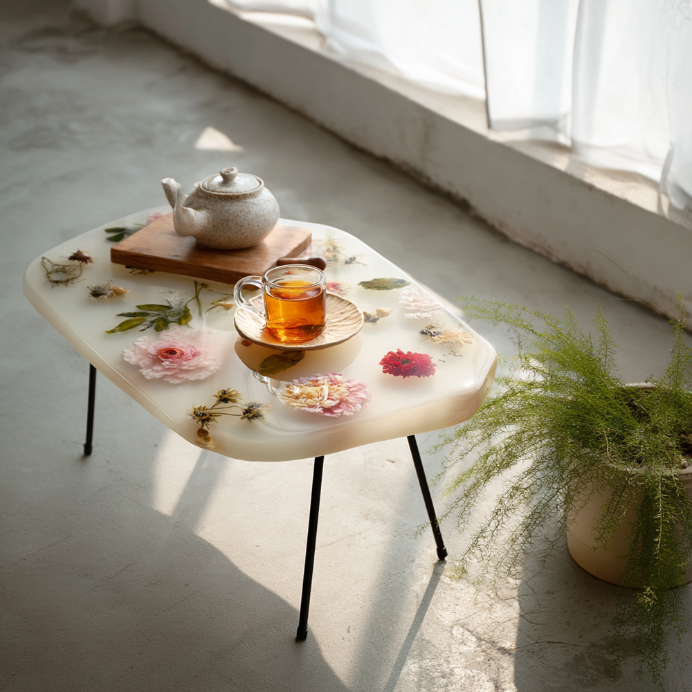 Epoxy Table, Live Edge Epoxy Table,  Resin River Table, 25050996023
