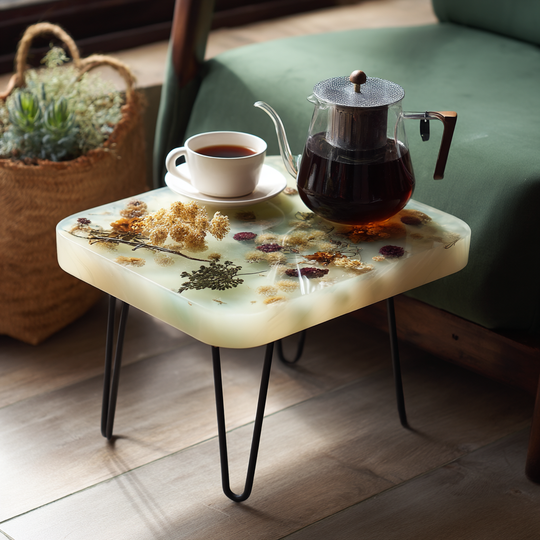 Epoxy Table, Live Edge Epoxy Table,  Resin River Table, 25050996023