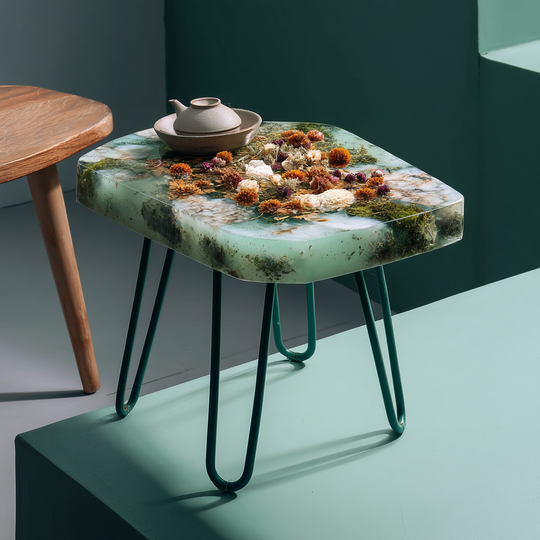 Epoxy Table, Live Edge Epoxy Table,  Resin River Table, 25050996029