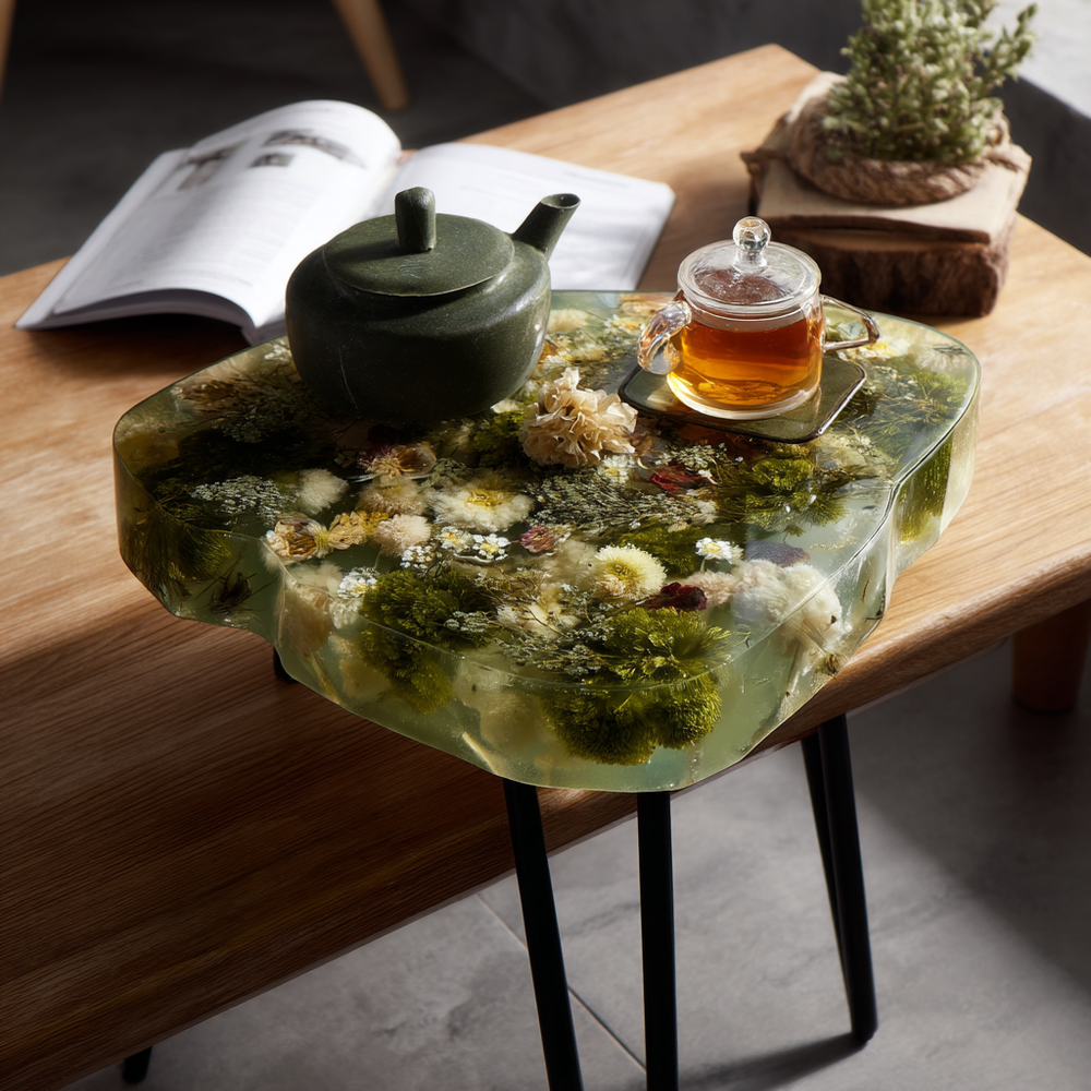 Epoxy Table, Live Edge Epoxy Table,  Resin River Table, 25050996030