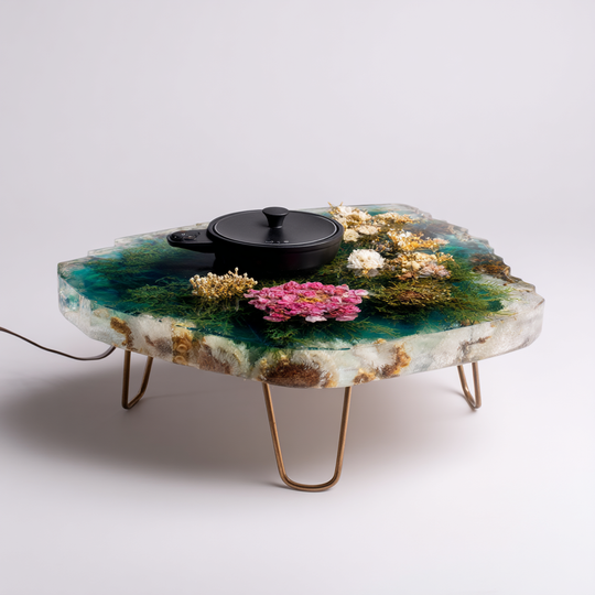 Epoxy Table, Live Edge Epoxy Table,  Resin River Table, 25050996030