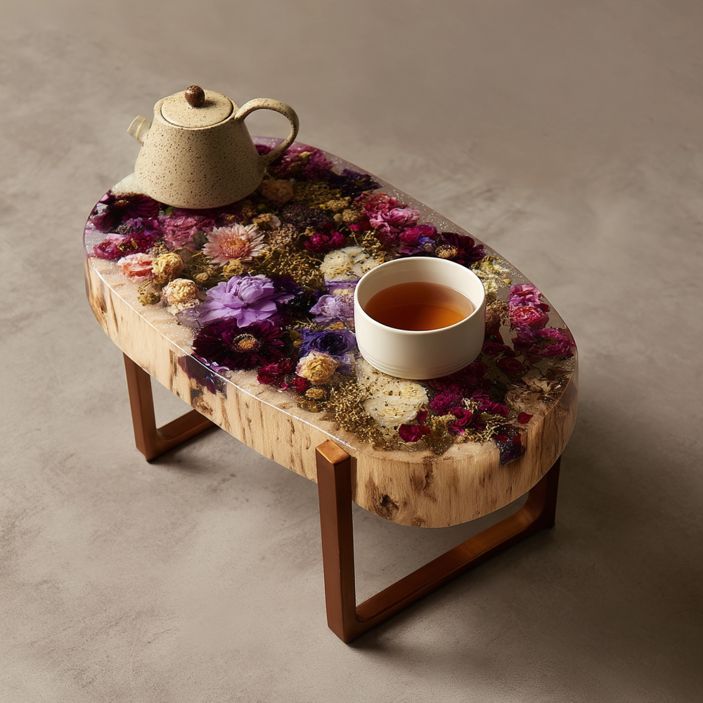 Epoxy Table, Live Edge Epoxy Table,  Resin River Table, 2505099805