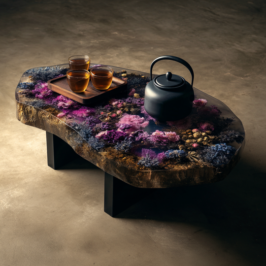 Epoxy Table, Live Edge Epoxy Table,  Resin River Table, 2505099804
