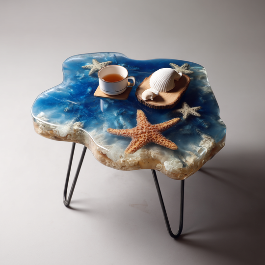 Epoxy Table, Live Edge Epoxy Table,  Resin River Table, 2505099905