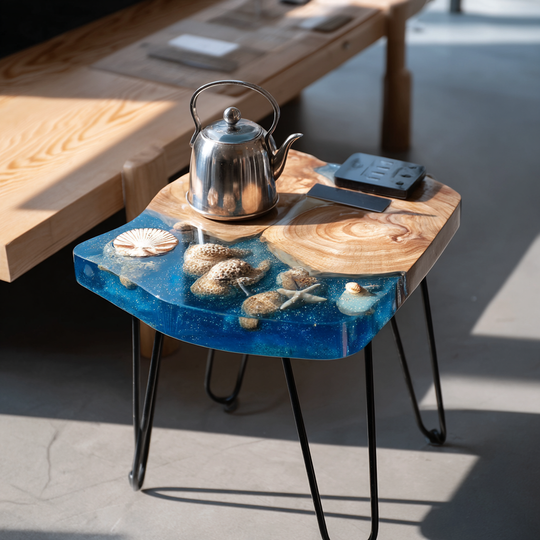 Epoxy Table, Live Edge Epoxy Table,  Resin River Table, 2505099903