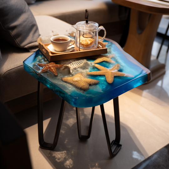 Epoxy Table, Live Edge Epoxy Table,  Resin River Table, 2505099906
