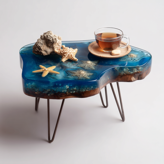 Epoxy Table, Live Edge Epoxy Table,  Resin River Table, 2505099909