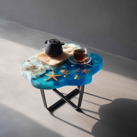 Epoxy Table, Live Edge Epoxy Table,  Resin River Table, 2505099904