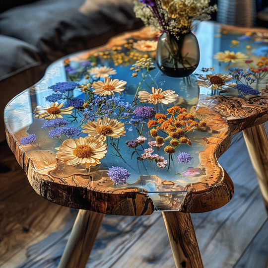 Epoxy Table, Live Edge Epoxy Table,  Resin River Table, 2505098501