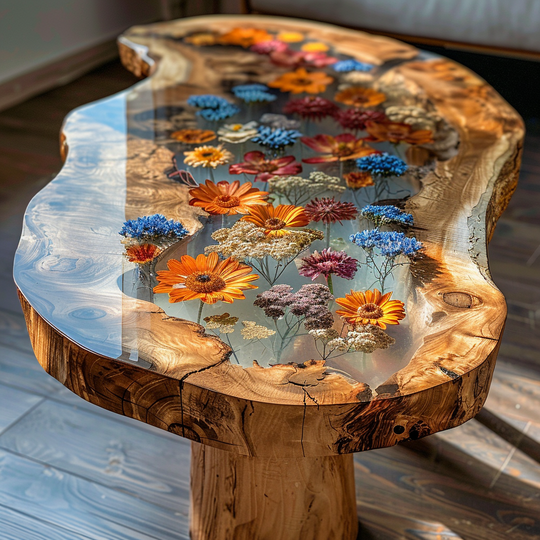 Epoxy Table, Live Edge Epoxy Table,  Resin River Table, 2505099001