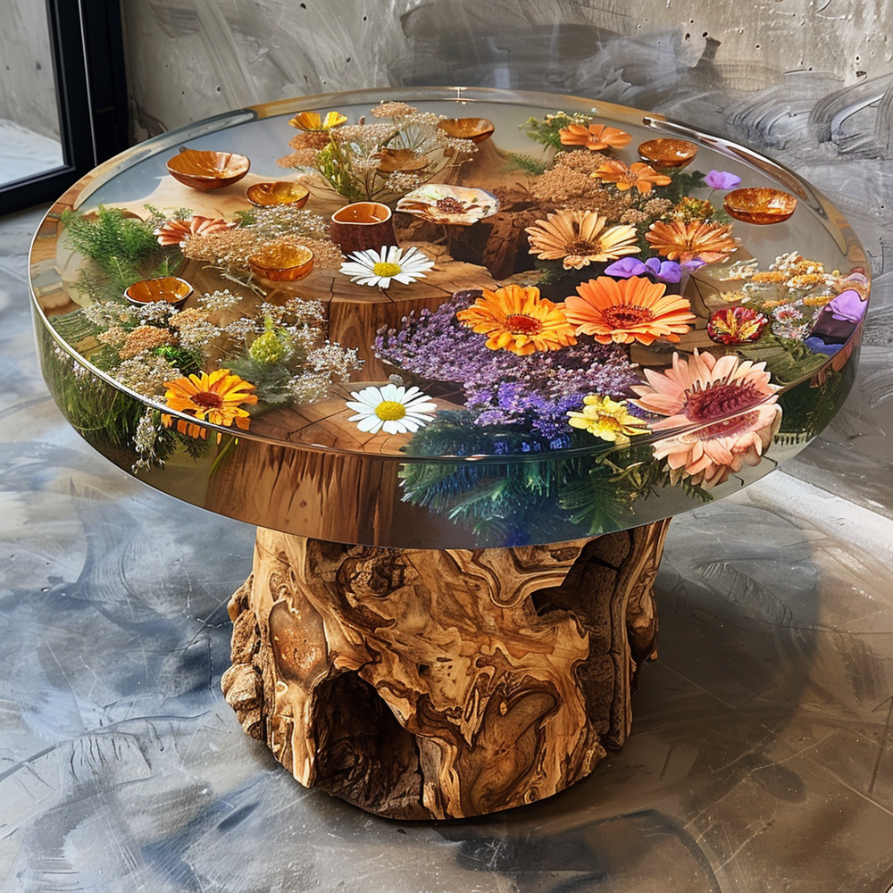 Epoxy Table, Live Edge Epoxy Table,  Resin River Table, 2505099301