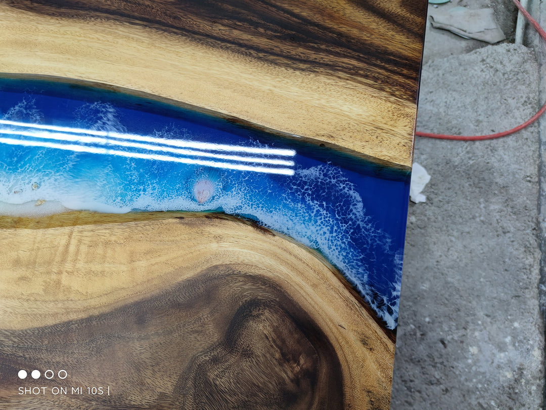 Epoxy Table, Live Edge Epoxy Table, Walnut Resin River Table, Custom Design