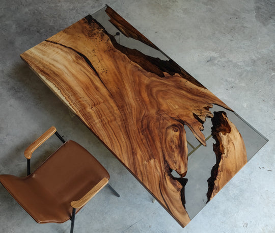 Epoxy Table, Live Edge Epoxy Table, Walnut Resin River Table, Custom Design